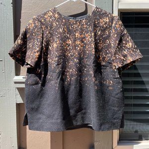 Burberry women's wool blouse size 46